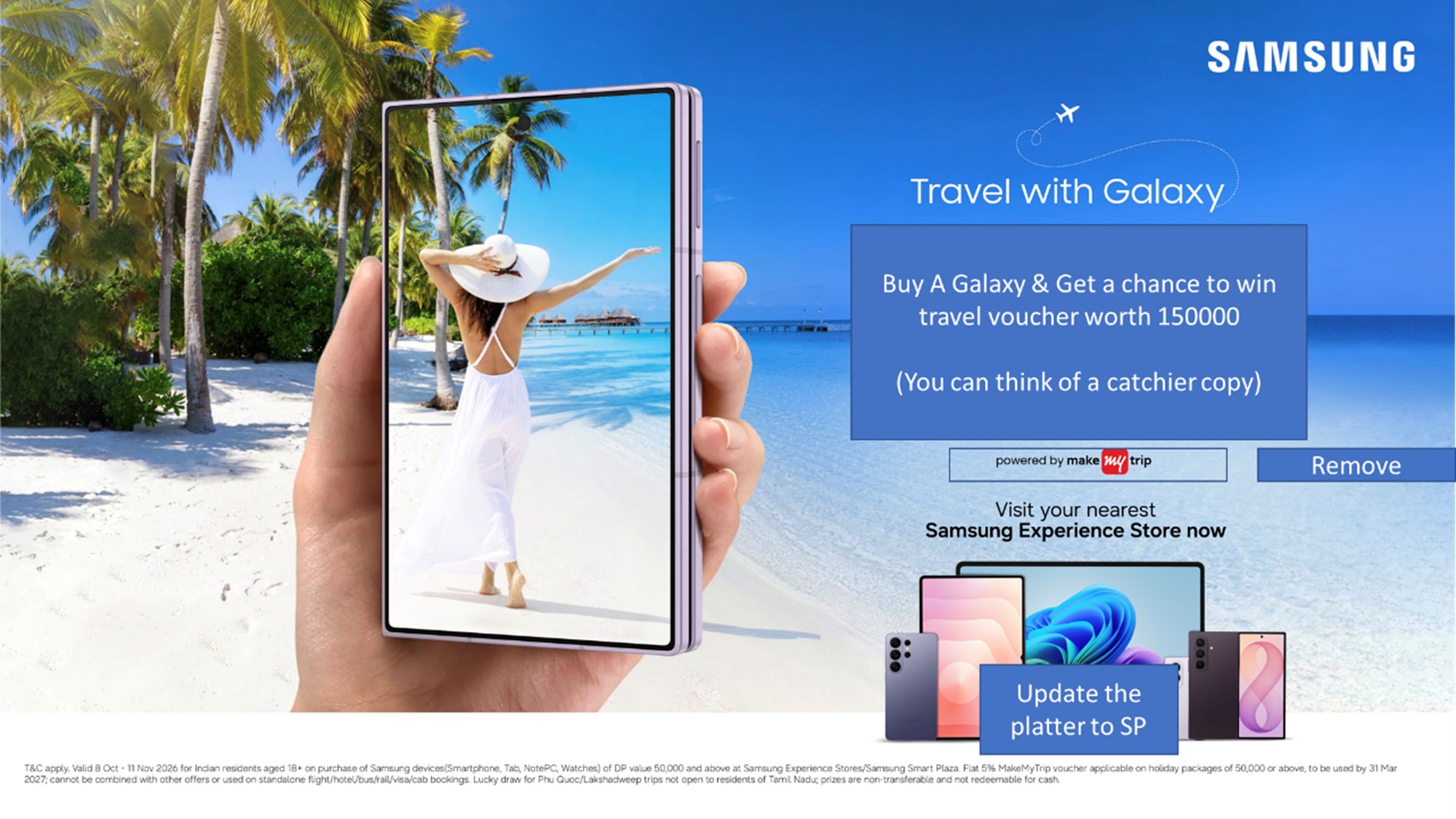 Festive Travel with Galaxy Campaign